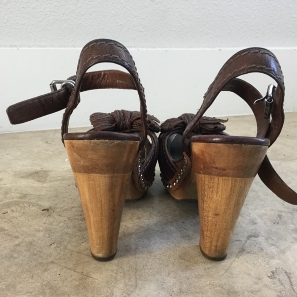 Vintage MIU MIU clogs/ sandals. Size 38.5 - Picture 3 of 4